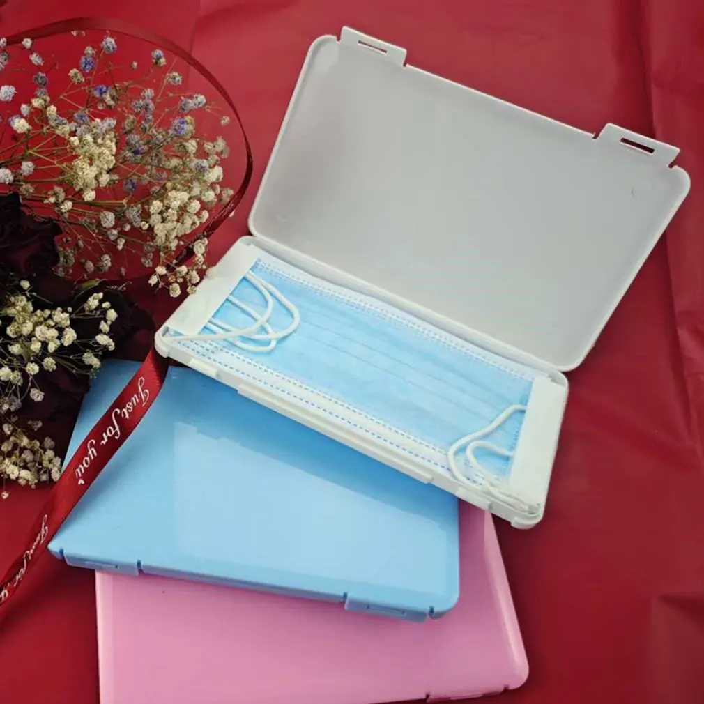 

Portable Equipment Mask Storage Dust-Proof and Moisture-Proof Cleaning Box Mask Box Transparent Plastic Box