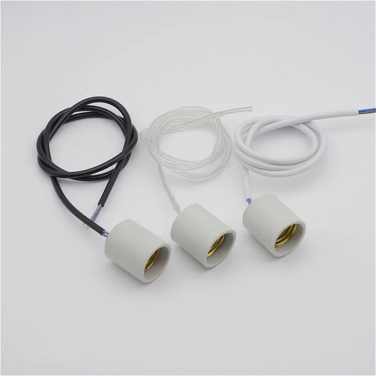 1 шт. высокотемпературный керамический держатель лампы гнездо Pandent с винтами и