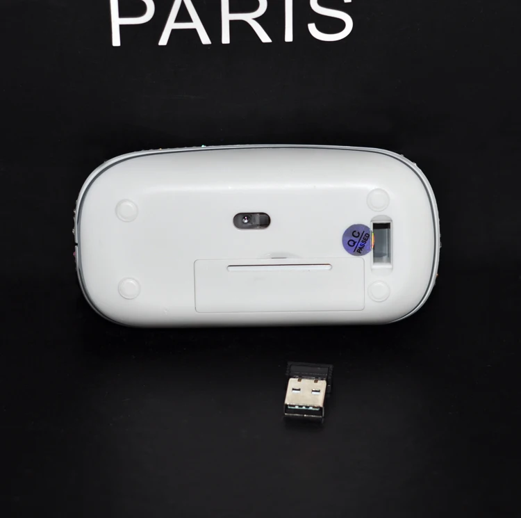 sparkling computer mouse wireless diamond laptop computer accessories pink mouse wireless gaming mouse kawaii gifts for women free global shipping