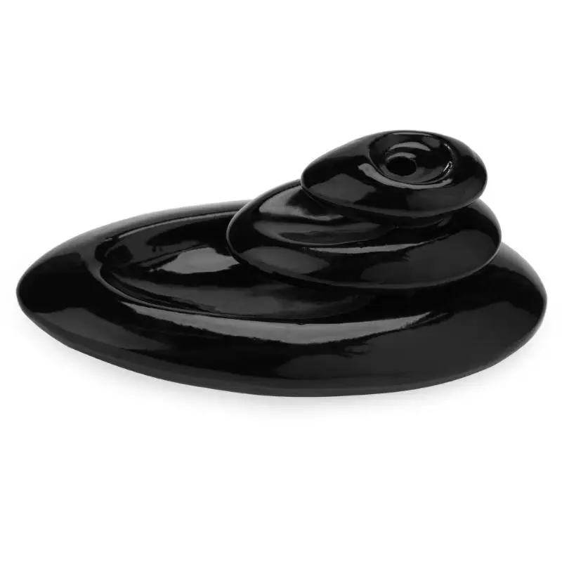 Керамический монах кадило в виде маленького Будды обратного потока ладана