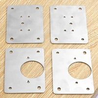 1 set hinge repair plate for cabinet furniture drawer window stainless steel table plates scharnier door hinge accessories