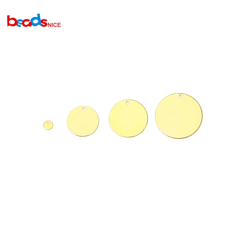 

Beadsnice ID40188smt2 Personalized Round Stamping Blank Tag Disc Necklace Charm for Bracelet Jewellery Making