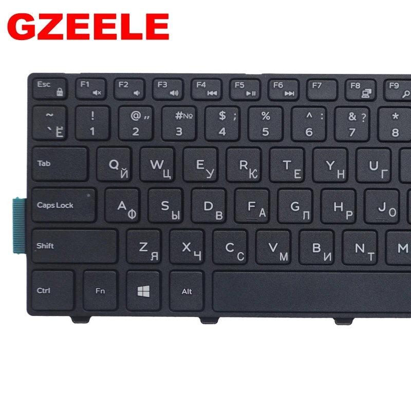 Русская клавиатура для ноутбука DELL 490.00H07.0L01 SG-63310-XUA SG-63510-XAA 14092453411 V147225AS V147225AS1 SN8234 PK1313G1A00 ру