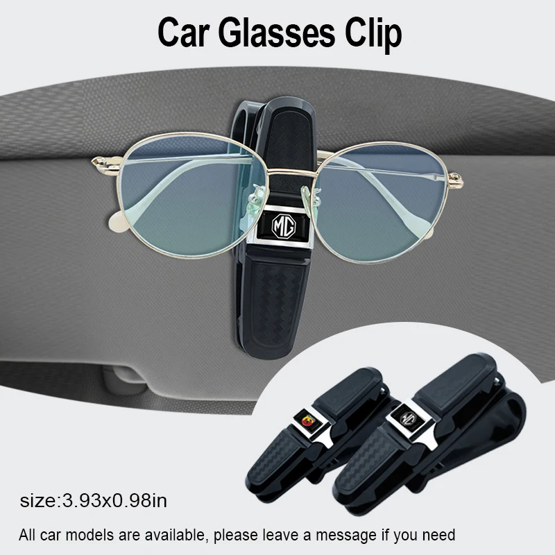 

1pc Car Black Glasses Storage Card Holder for ROEWE I6 Max Imax8 Rx5 Plus I5 750 550 350 W5 950 HYBRID Car Goods Accessories