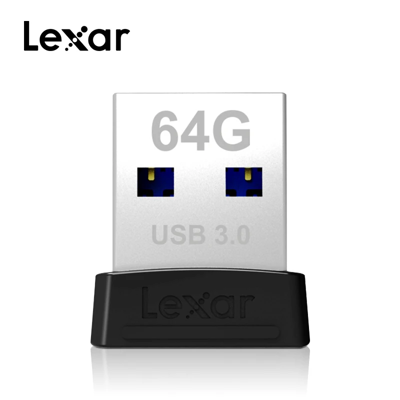 Lexar JumpDrive S47 UBS 3,0 флэш-накопитель 32 Гб 64 Гб 128 ГБ USB 3,0 высокоскоростной Мини Авто USB флэш-накопитель