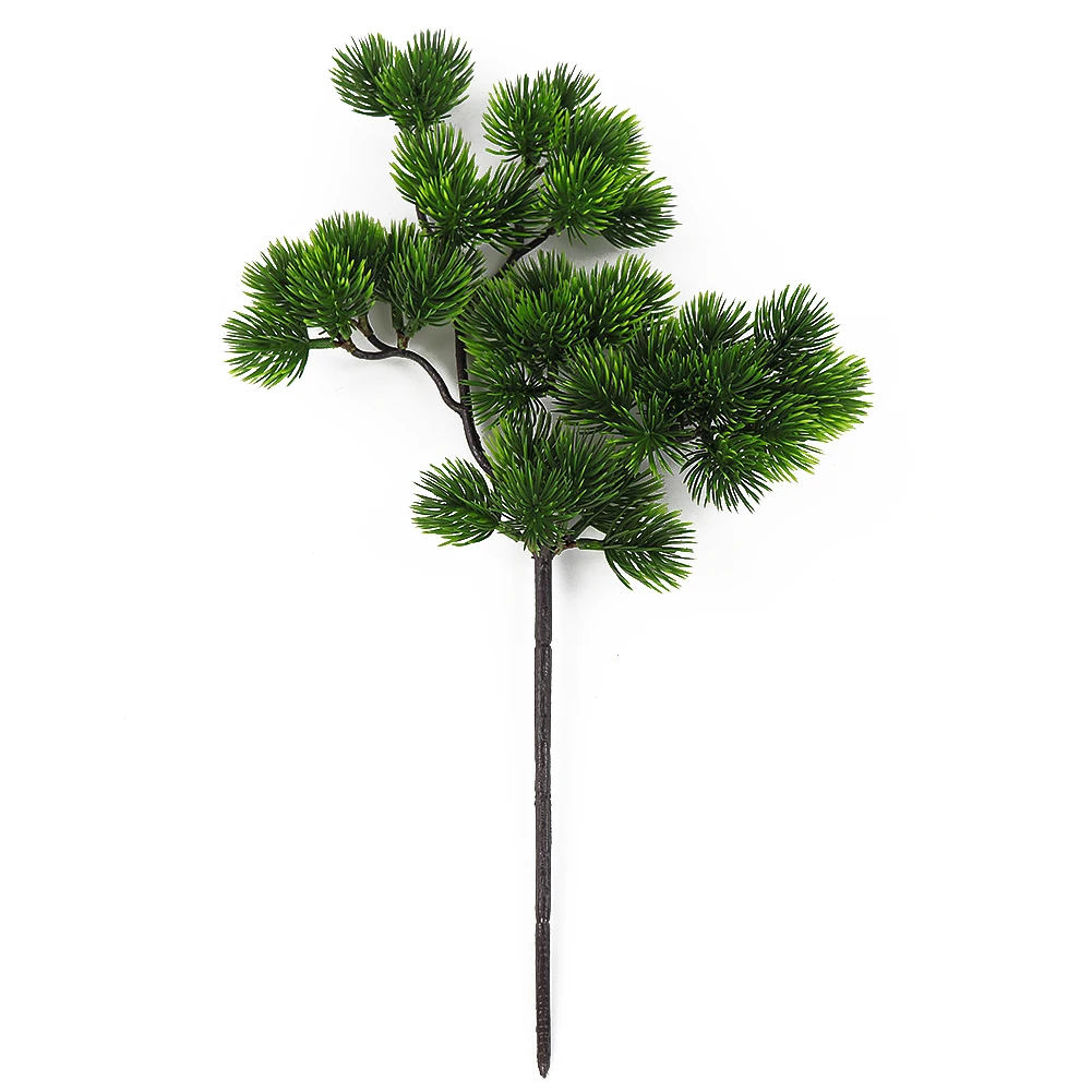 Flores Artificiales Para Decoracion Hogar искусственные сосновые ветки дерева имитация зеленого