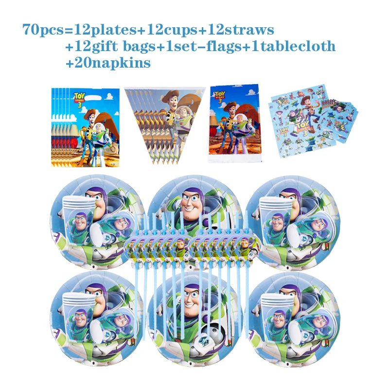 Disney мультфильма История игрушек 4 для маленьких мальчиков украшение торта на