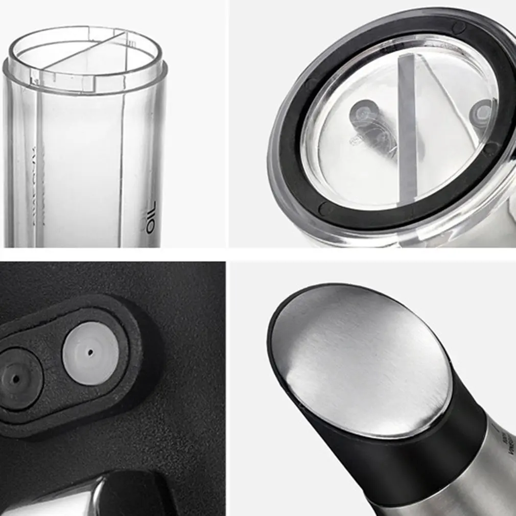 Бутылка для масла 200 мл емкость 2 в 1 хранения распылитель уксуса кухонные