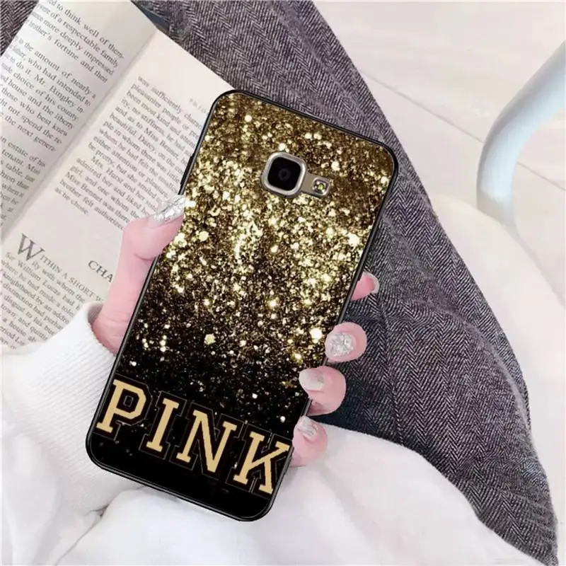 

0 Black Cover Fashion Pink Prime Phone Case For Samsung A 9 10 20 30 40 M20 S 30 31 J5(2015) J5prime 6 7 Plus
