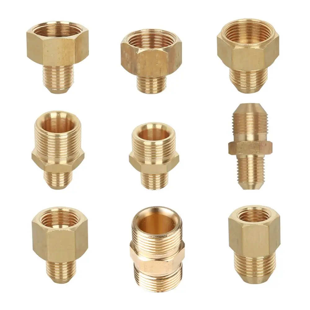 Латунный адаптер для стиральной машины от штекера к женскому выпускному