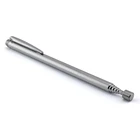 1.5LBs телескопическая металлическая магнитная ручка-подборщик Выдвижная палка зажим инструмент выдвижной Магнитный винтовой коллектор пикап