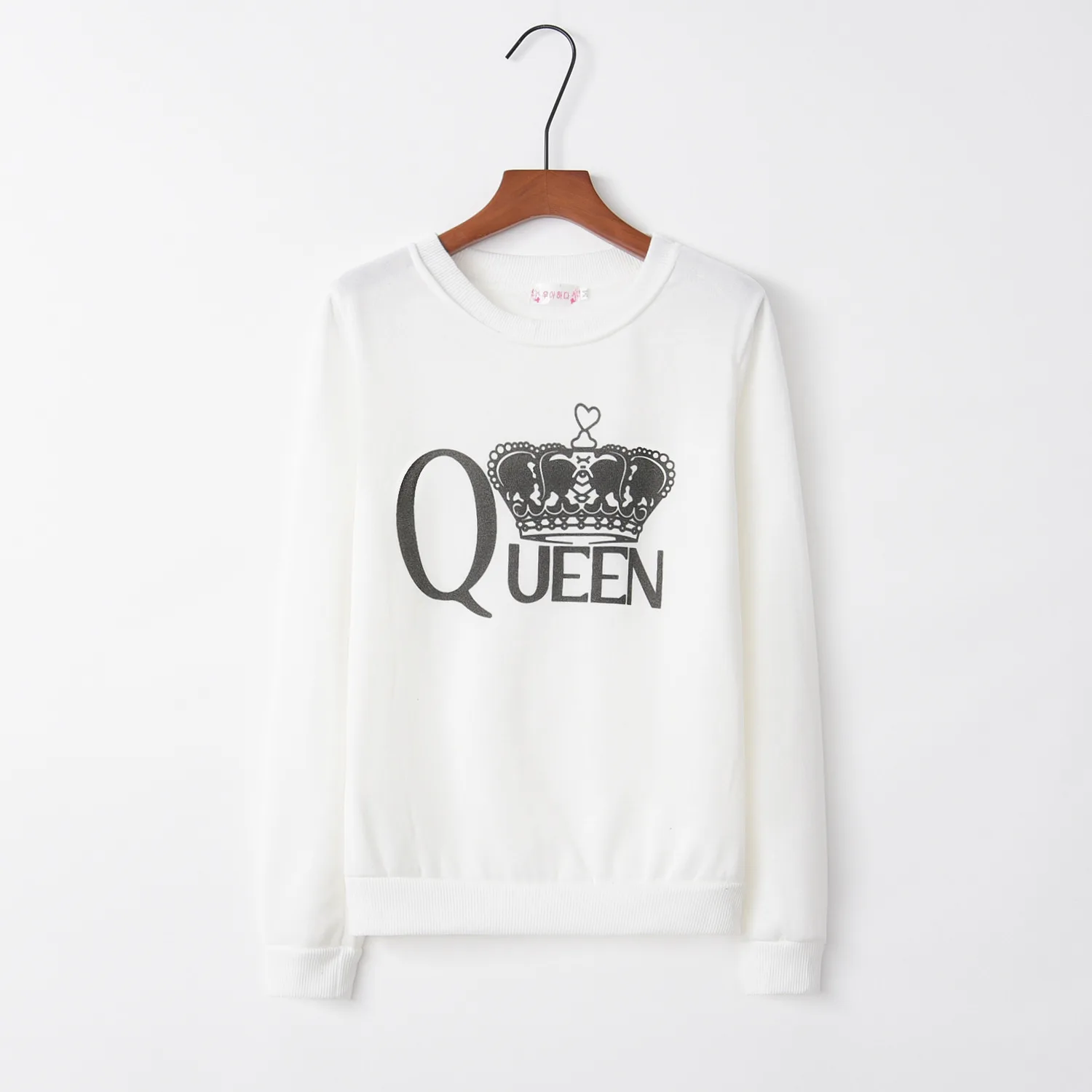 Printed Queen 2022 New Design Hot Sale Hoodies Sweatshirts Women Casual Kawaii Harajuku Sweat Girls European Tops Korean
