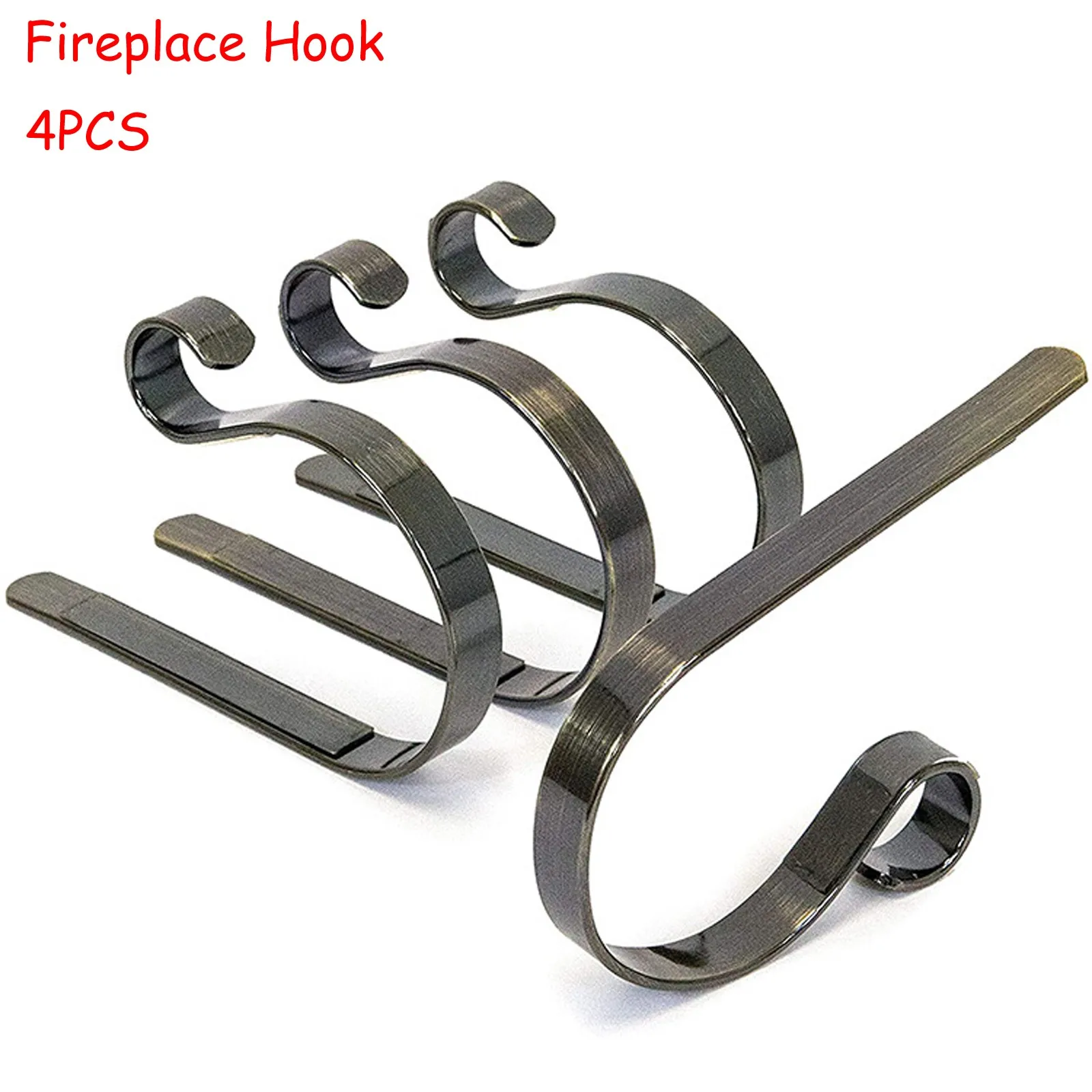 4 шт крючок сплав крючки для кошельков Рождественские носки держатель камин