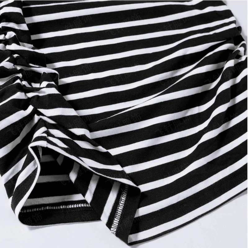 

Autumn new style plus size women's round neck long sleeve maternity tops stripes pregnancy T-shirt T1203