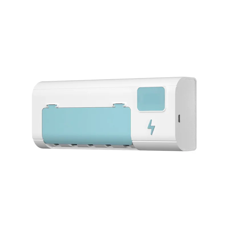 

New Intelligent USB Toothbrush Sterilizer UVC Sterilizing Mount Multi-functional Disinfection Rechargeable Uv Toothbrush Holder
