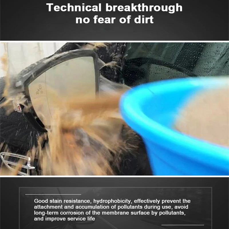 2 шт. Автомобильная непромокаемая пленка для зеркала заднего вида защита от дождя