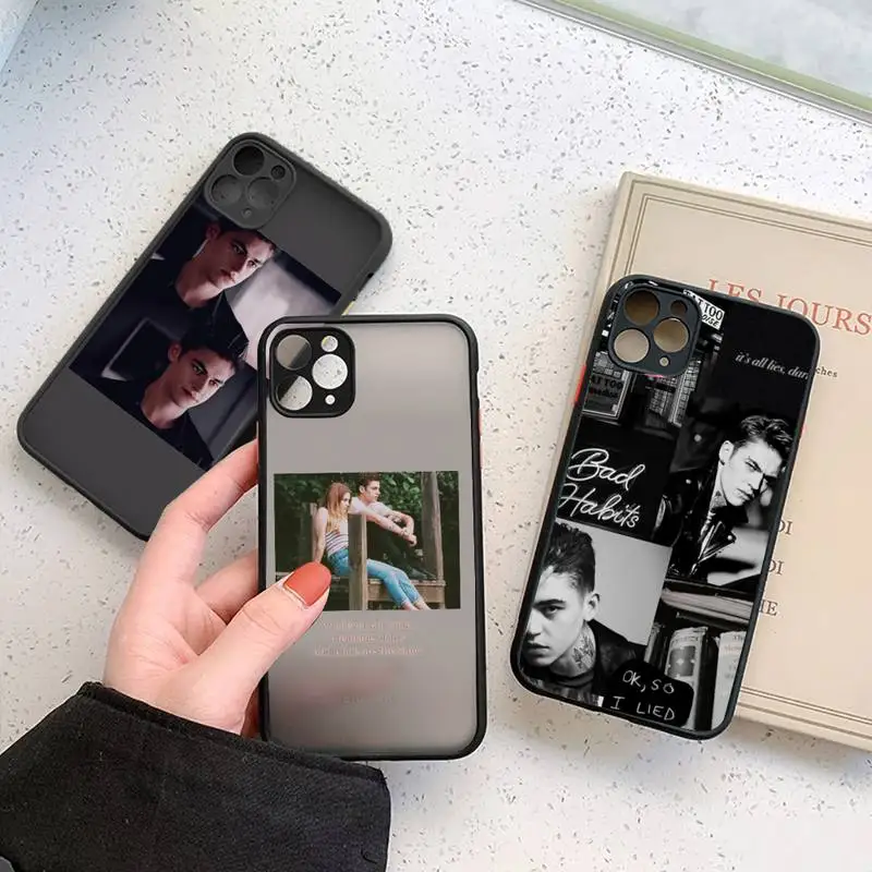 After Movie Hardin Scott art Phone Cases matte transparent  For iphone 7 8 11 12 plus mini x xs xr pro max cover