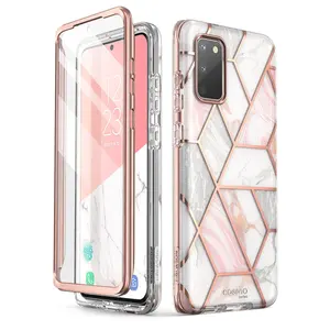 for samsung galaxy s20 case s20 5g case i blason cosmo full body glitter marble bumper cover with built in screen protector free global shipping