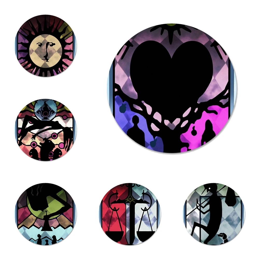Таро карты дьявола значок брошь заколка аксессуары для одежды рюкзак украшения
