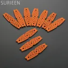 10 шт., коричневые Чехлы для рогатки, из микрофибры