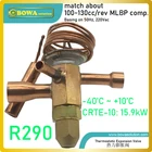 16 кВт R290 (ХС хладагент) TEVTXV предназначены для холодильного оборудования с низким ODP и GWP, теплового насоса и кондиционеров