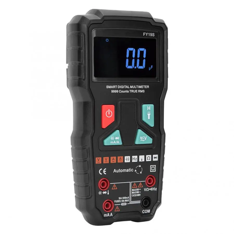 Многофункциональный Высокоточный мультиметр FY19S цифровой Ручной Автоматический