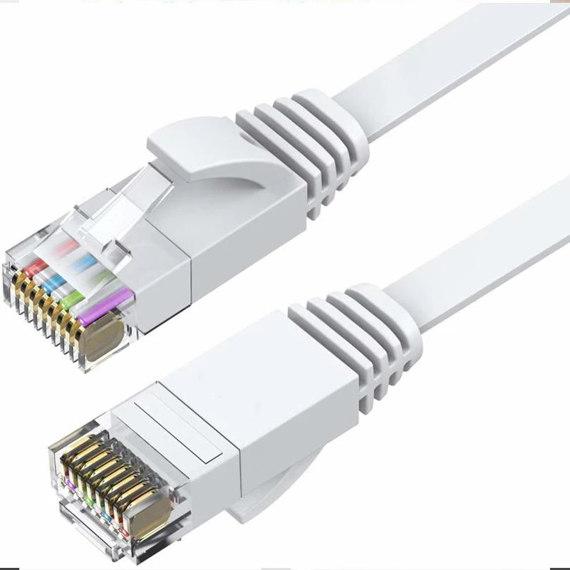 

Патчкорд CAT 6, 0,15 м, плоский, сверхтонкий, RJ45, для сетей Ethernet, для роутеров, ноутбуков, подключение к сети Интернет