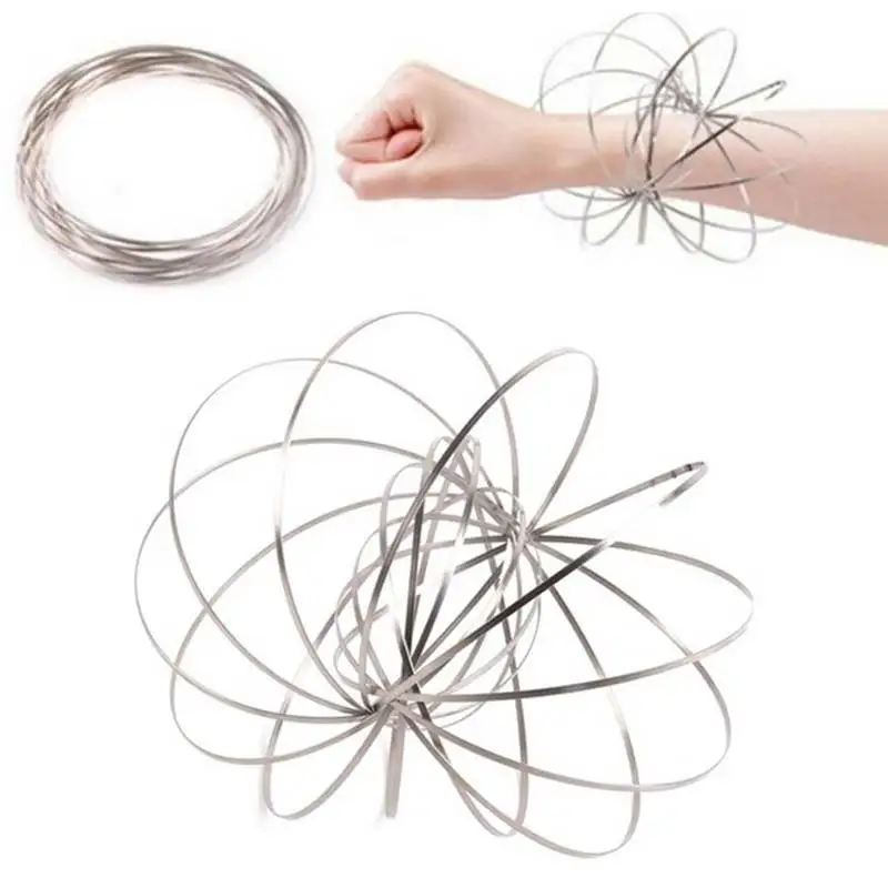 Волшебный браслет из нержавеющей стали Новинка декомпрессионная игрушка 3D