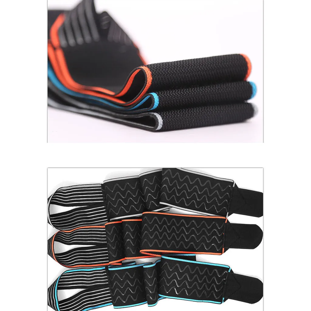 1 шт. безопасный с поддержкой лодыжки тренажерный зал защита для бега черный