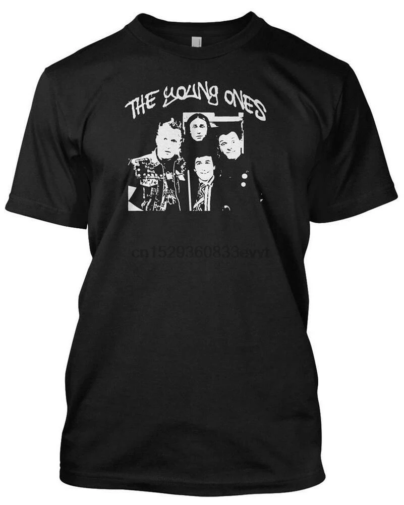 

The Young Ones Tshirt RikVivianVyvyanNeil Retro Funny Slogan T.V Gift Mens