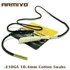 Ватные тампоны Armiyo Cotton .410GA 410 калибра 10,4 мм, щетка для очистки ствола, принадлежности для очистки, резьба 516-26T