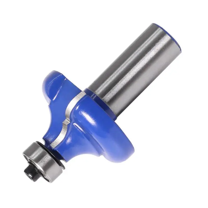 

12mm 1/2" Shank Corner Round Over Router Bit with Bearing Milling Flash Trimmer