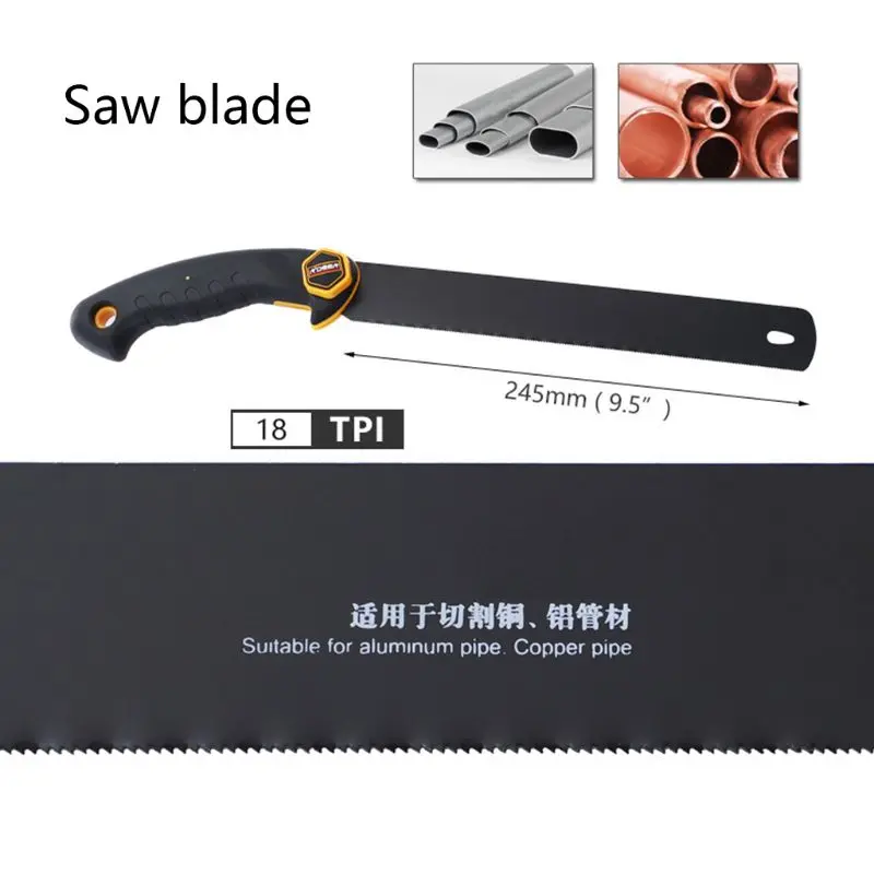 

3in1 Camping Pruning Folding Hand Saw Woodworking Gardening Tool for Metal Wood