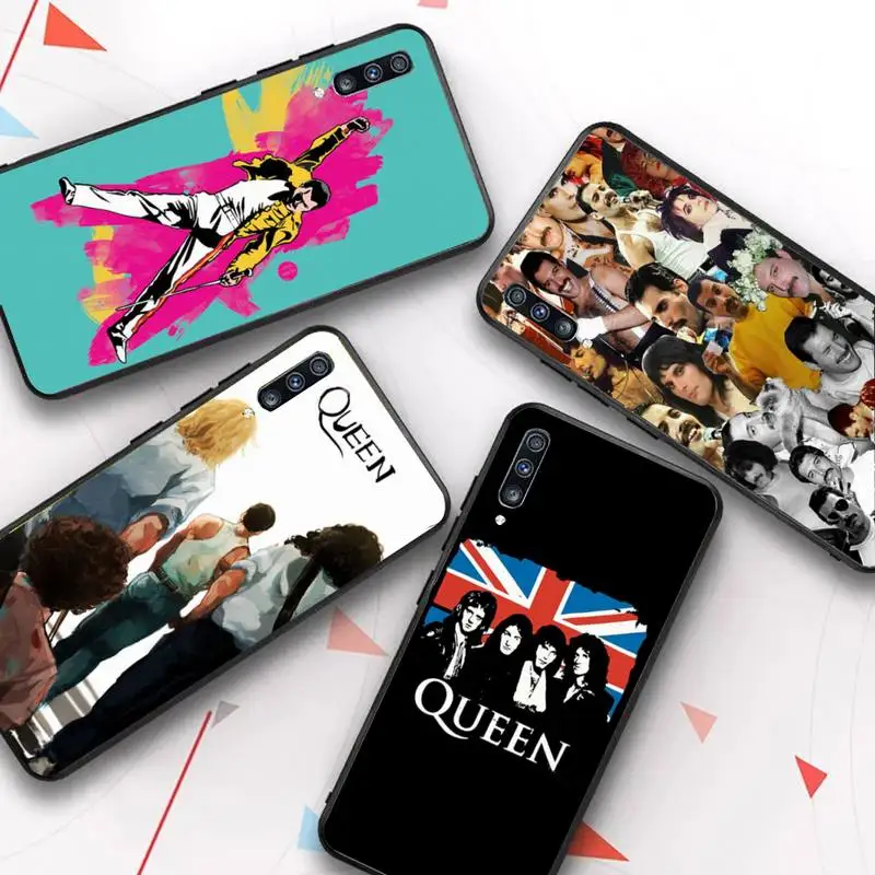 

Freddie Mercury Queen Phone Case for Samsung Galaxy A 51 30s a71 Soft Silicone Cover for A21s A70 10 A30 Capa