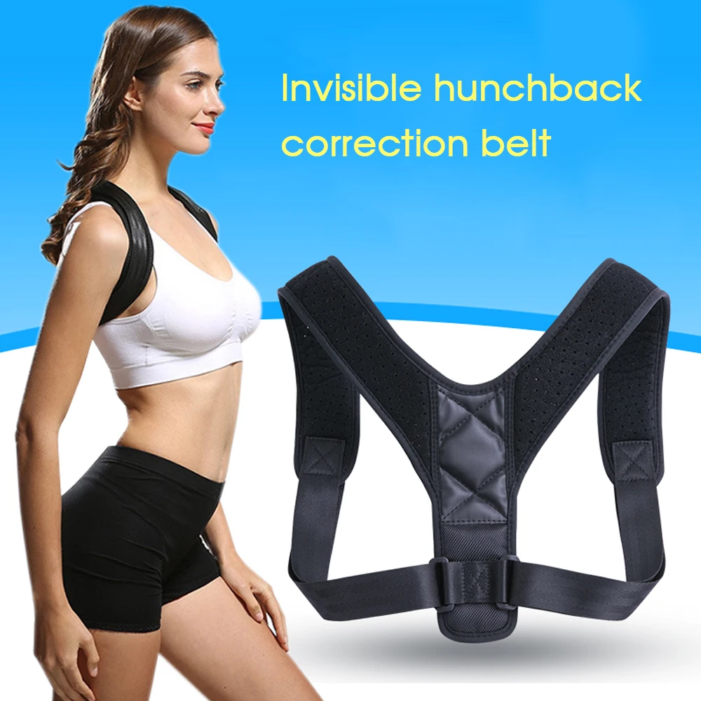Invisible Posture Corrector Spine Back Shoulder Support Band Adjustable Brace Correction Humpback Relief Pain | Дом и сад