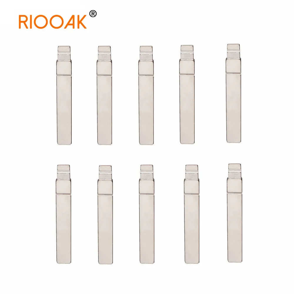 

10pcs/lot Uncut Flip KD lishi #58 VA2 Remote Key Blade For Citroen C4 Sega Triumph For Peugeot 307 308 407 408 Renualt