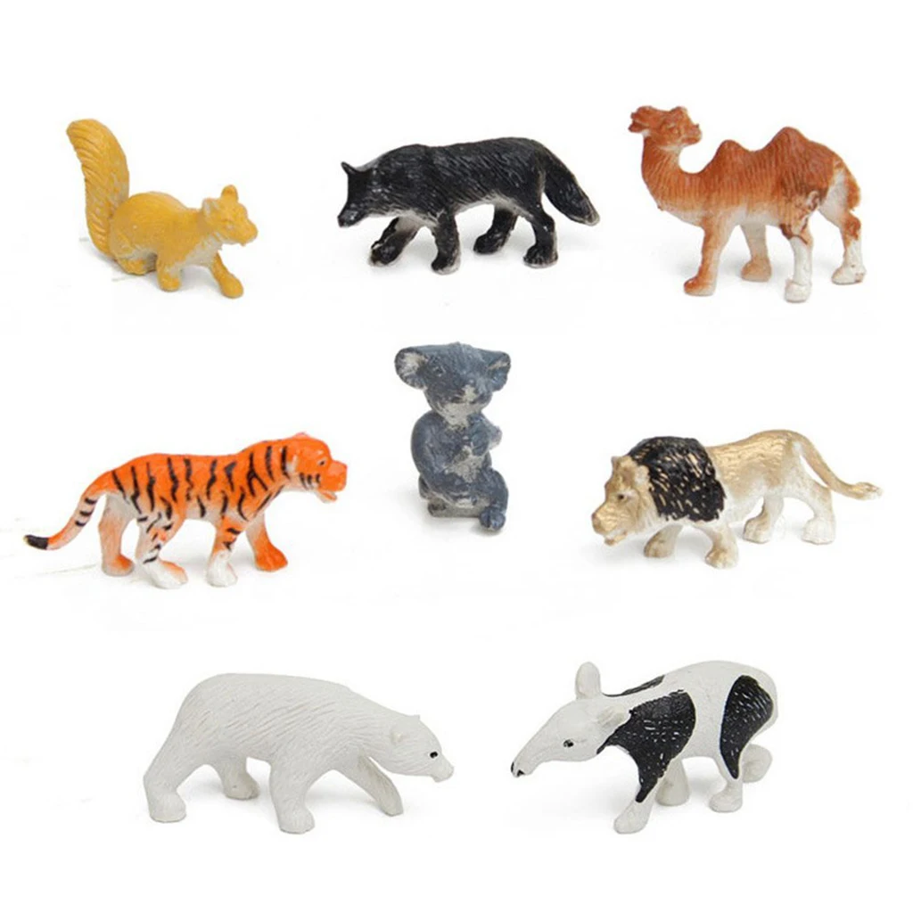 

68pcs Simulation Farm Yard Animal Model Figure in Fence Kid Dinosaurs Toys