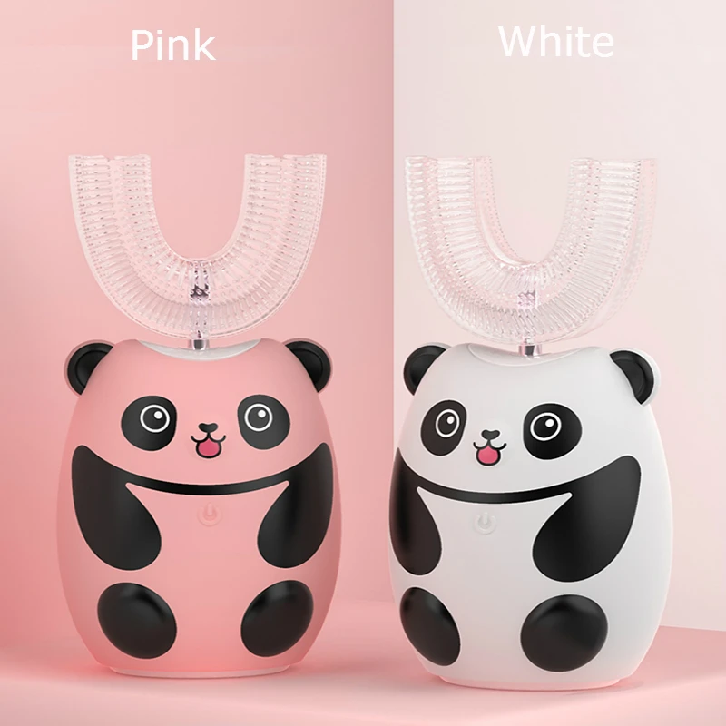 Щетка Зубная электрическая детская с мультяшным рисунком 360 градусов |