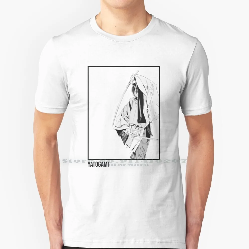 

Футболка Yatogami из 100% чистого хлопка, Noragami Yato Yaboku Yatogami