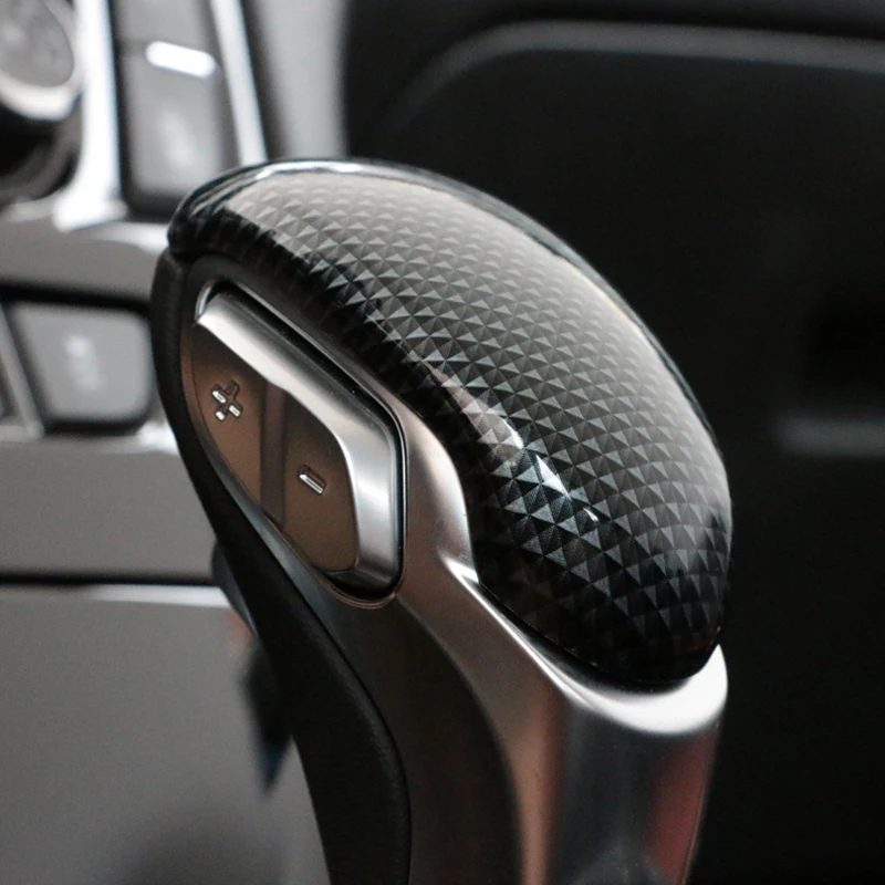 

Fit For Buick Encore 2016 2017 2018 Car Gears Head Strip Cover Trim ABS Chrome Carbon Fiber Style Car Accessories Styling