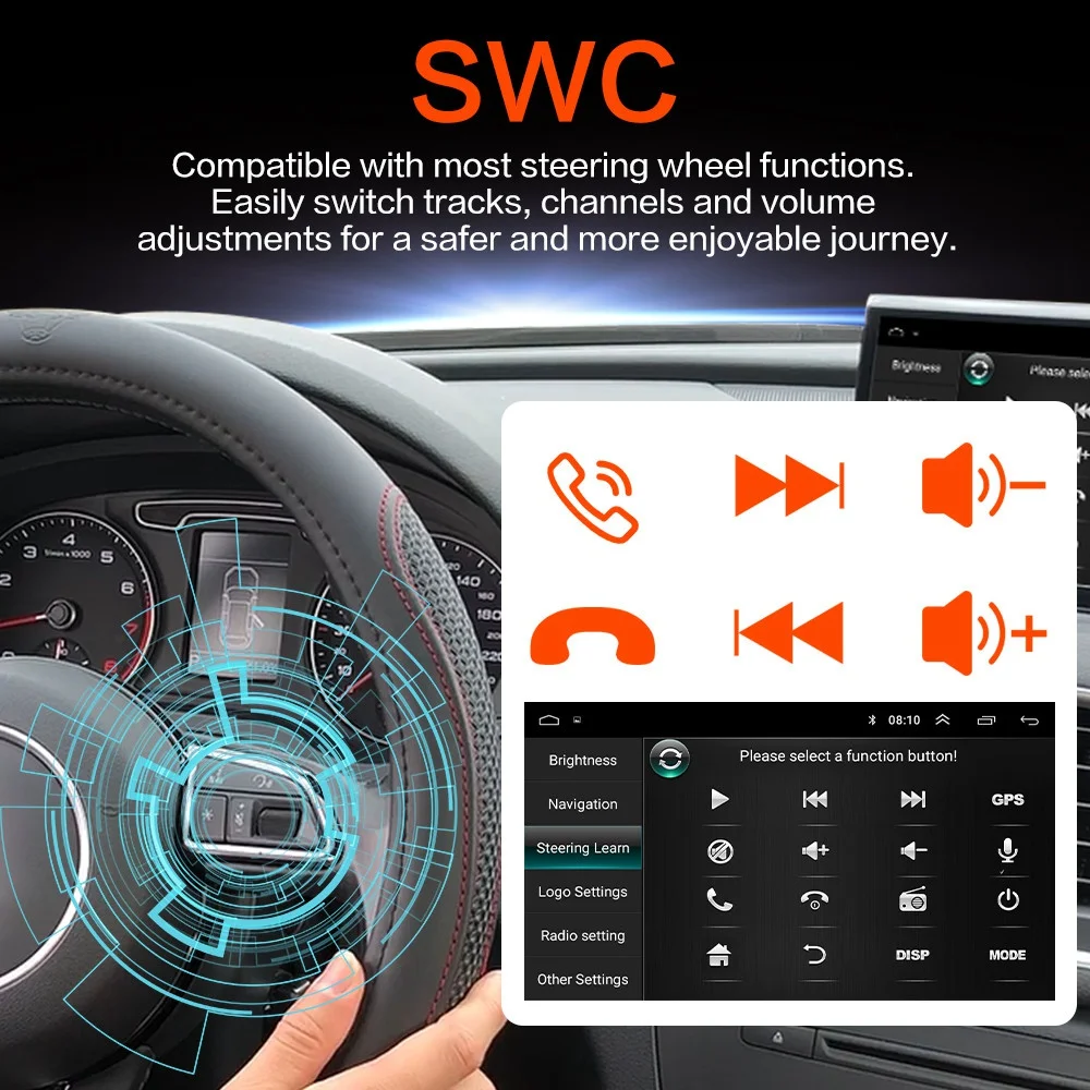4G+64G DSP Андроид 9.0 Автомобильная радиостанция GPS RDS мультимедиа-плеер для Honda CRV 2 2001 2002 2003-2006 2din автомобиля БЕЗ DVD.
