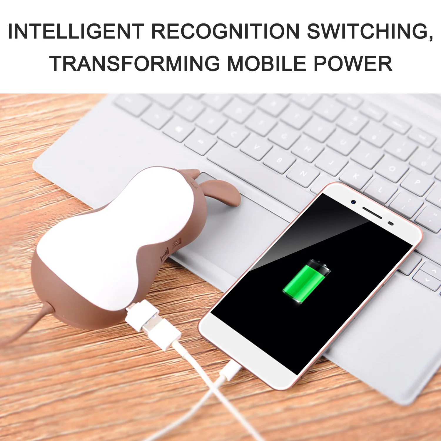 6000 мАч Милая Usb перезаряжаемая фотоэлектрическая дорожная Удобная долговечная