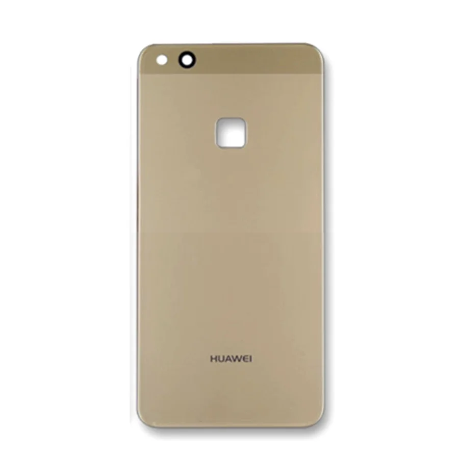 Для huawei P10 Lite, стеклянная крышка, Nova Lite, задняя крышка, чехол для задней двери, для huawei P10 Lite, сменная панель - Цвет: Золотистый