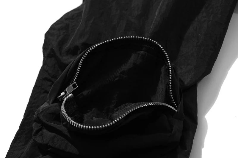 

Mens Side Zipper Multi-Pocket Solid Jackets Vintage Harajuku Male Bomber Jacket 2021SS Unisex Oversize Windproof Streetwear Tops