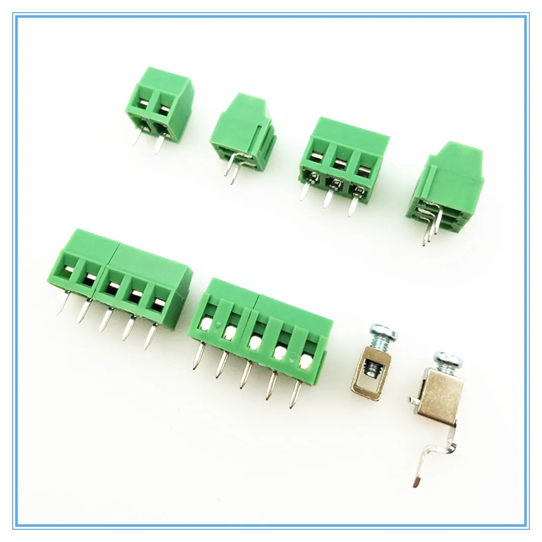 T-Best In Aliexpress promotion 10pcs 2/3 Pole 5mm Pitch PCB Mount Screw TermInal Block 8A 250V | Строительство и ремонт