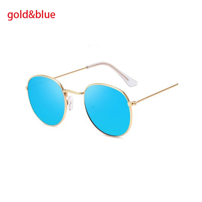 

2021 Vintage Simple Round Girls lady Sunglasses Women men Retro Sun Glasses Eyewear UV400