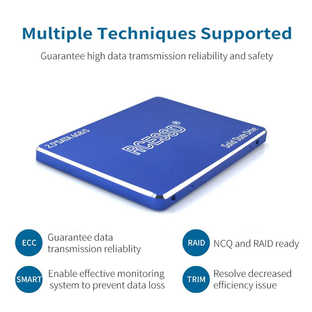 Металлический твердотельный накопитель RCESSD 1 ТБ 120 ГБ 240 480 2 5 дюйма SATA SSD SATA3 512 256 128