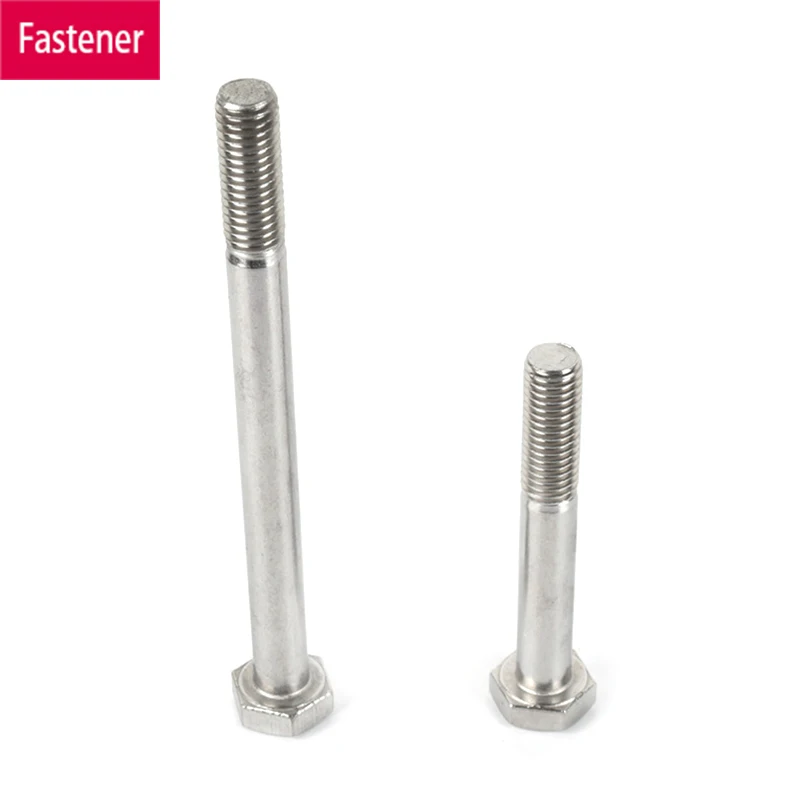 

316 DIN931 ISO4014 A4-70 M6 M8 M10 M12 винт с неполной резьбой из нержавеющей стали с шестигранной головкой 10/20 шт.