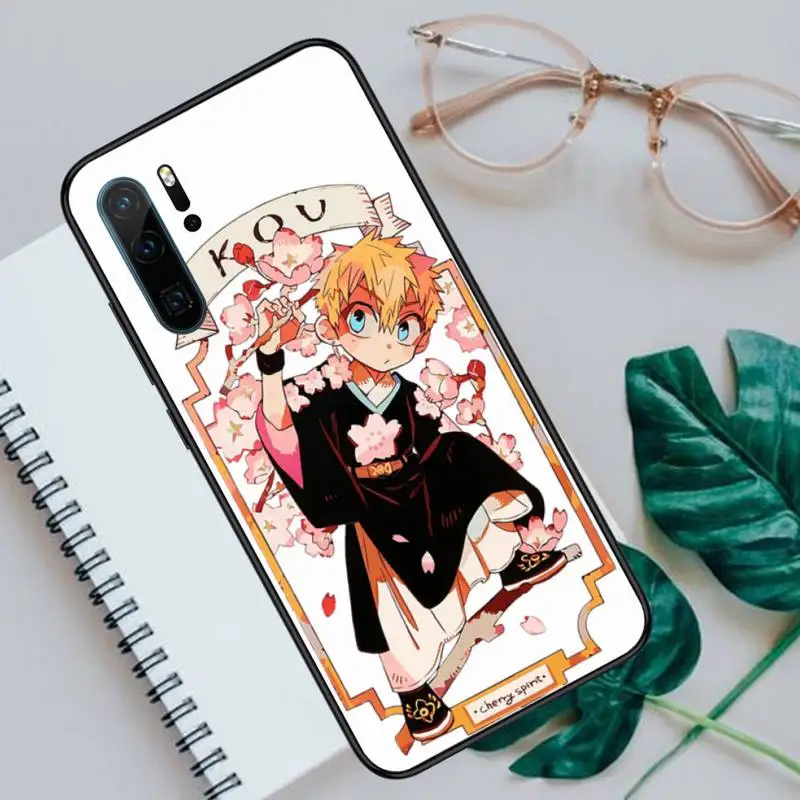 

Anime Hanako kun cute sweet Phone Case For Huawei P40 P20 P30 lite Pro P Smart 2019 Mate 40 20 10 Lite Pro Nova 5t