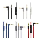 Аудиокабель 3,5 мм с микрофоном для регулятора громкости для замены провода для Стью-dio Mixr Solo 23